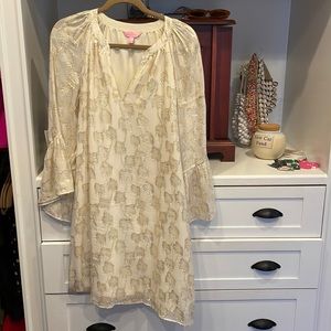 Lilly Pulitzer Sparkly Palm Dress